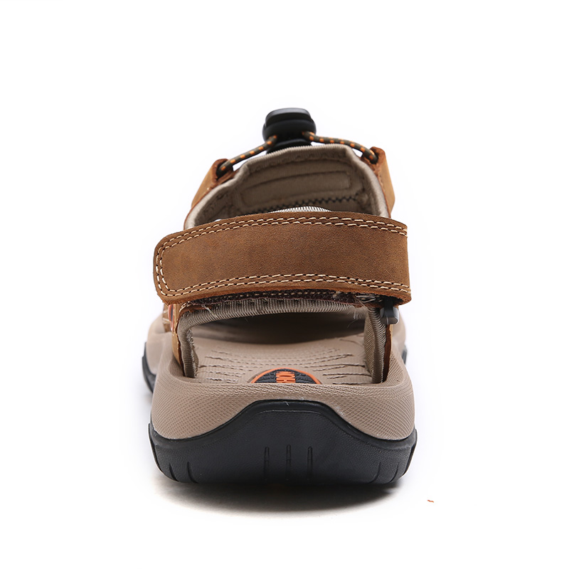 Fisherman Mens Sandals Outdoor Comfort Memory Foam Sandals for Men