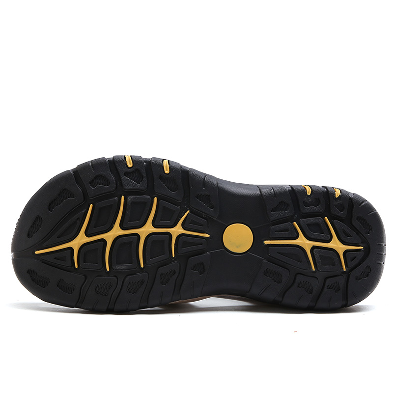 Fisherman Mens Sandals Outdoor Comfort Memory Foam Sandals for Men