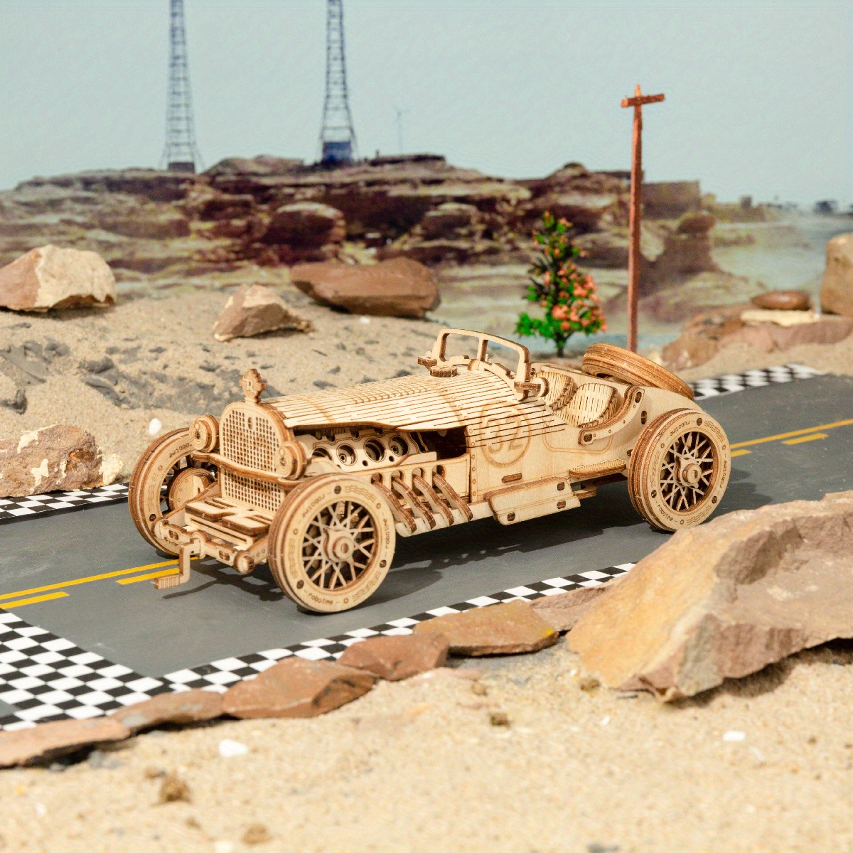 [🏆Recommend]Super Wooden Mechanical Model Puzzle Sete-🔥Buy 2 Save 10%