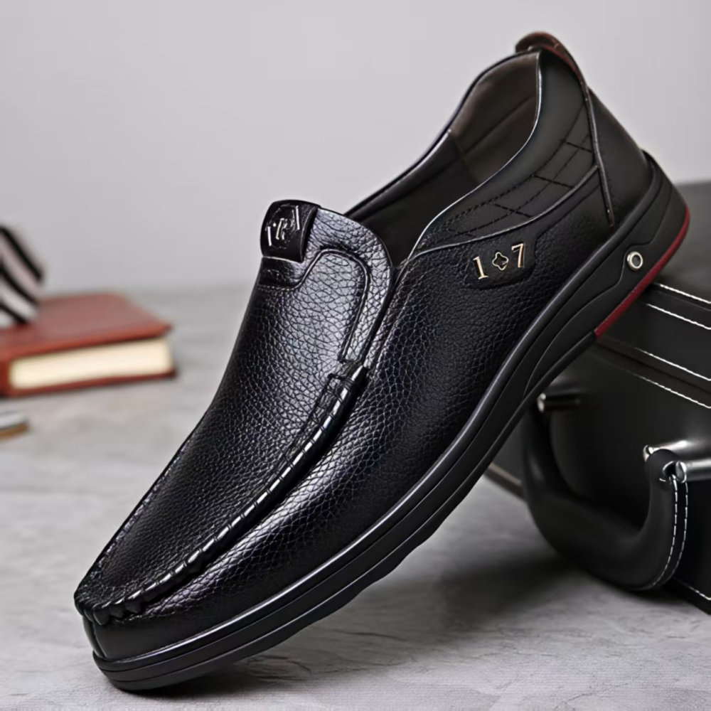 ⏰Promotion - 50% OFF🔥Men‘s Genuine Leather Comfortable Slip On Shoes