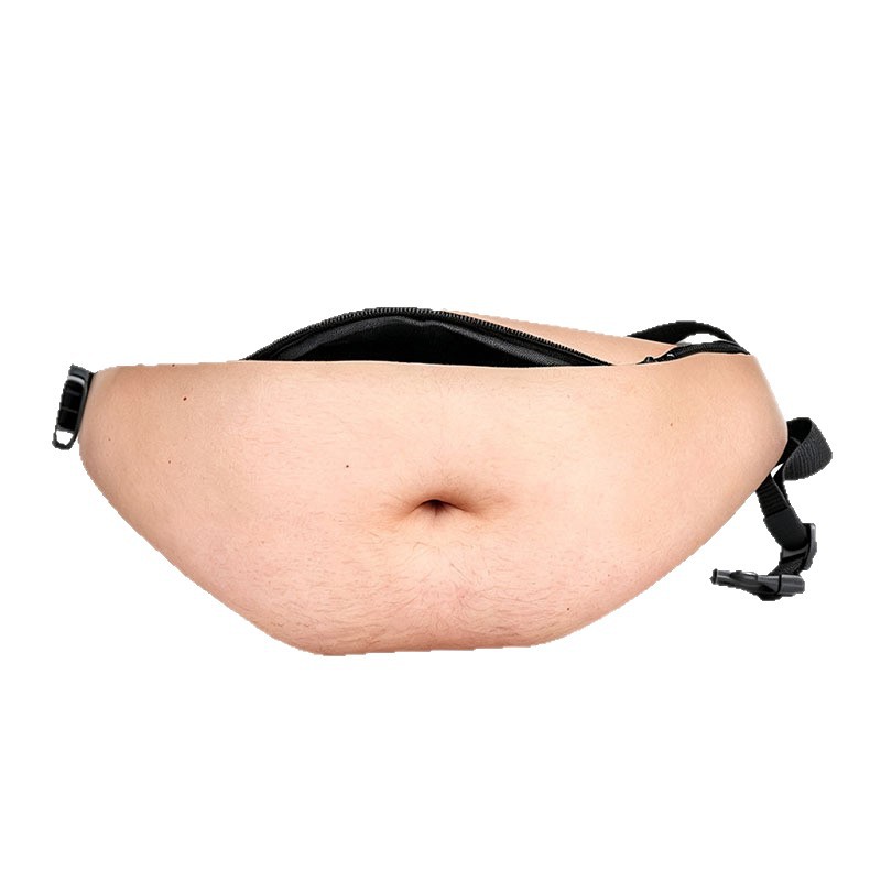 The Fake Belly Fanny Pack™ — The Funniest Waist Bag That Looks Like a Real Dad Bod