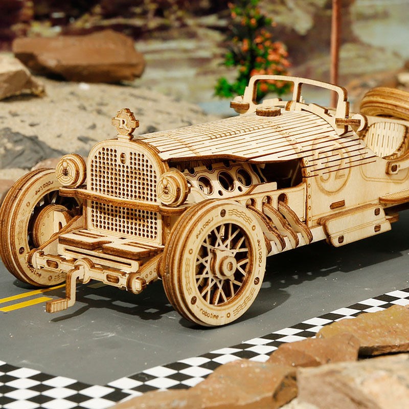 [🏆Recommend]Super Wooden Mechanical Model Puzzle Sete-🔥Buy 2 Save 10%