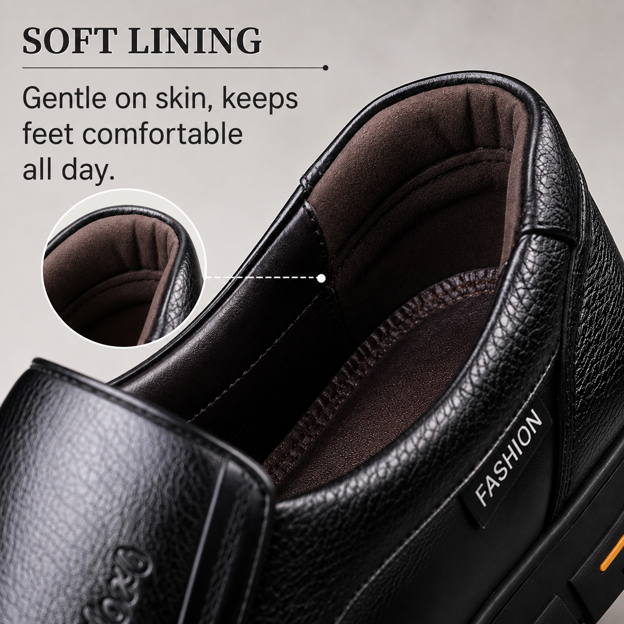 Men’s Arch Support Loafers – Easy Slip-On Comfort Shoes for Everyday Walking