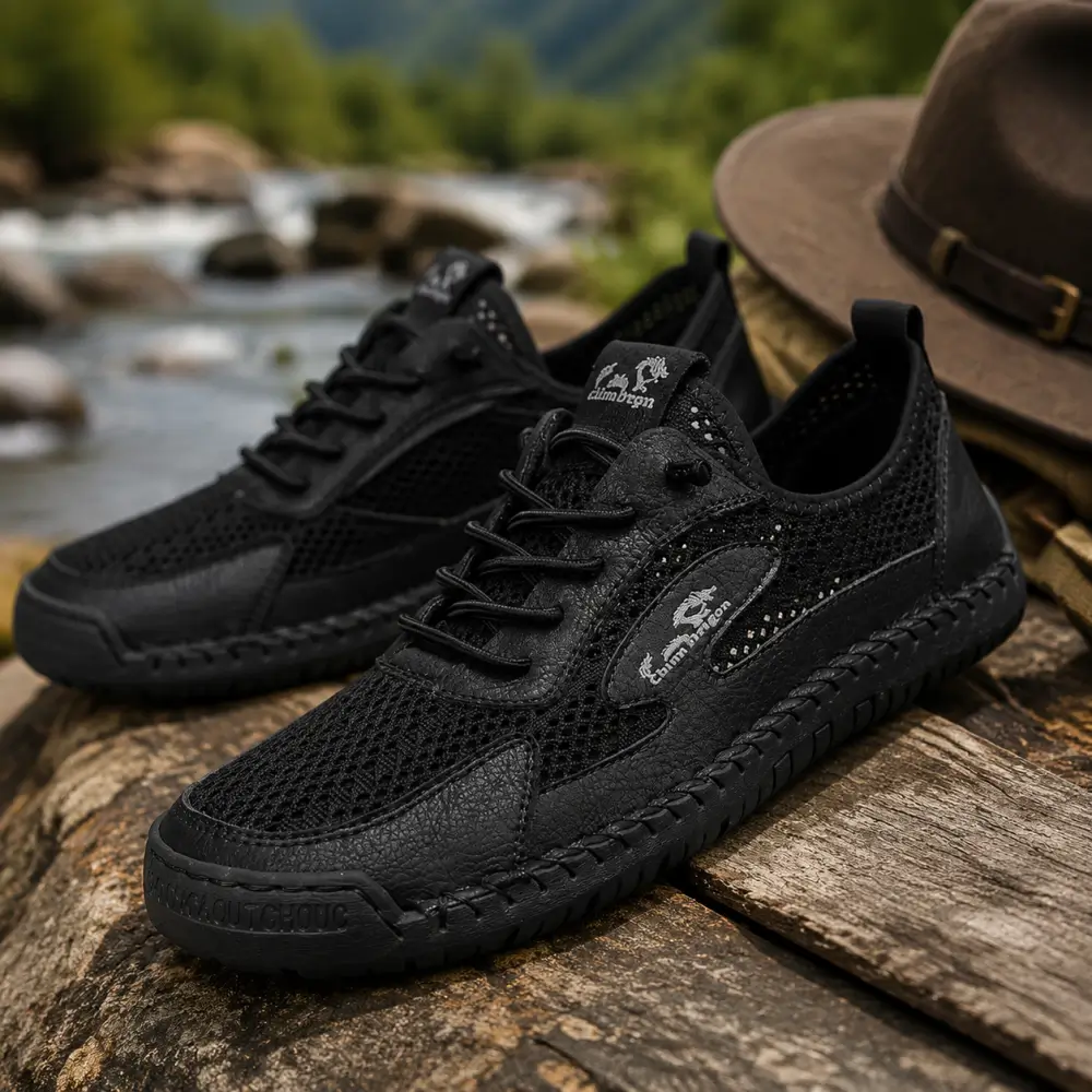 COMFYMORE® Men’s Breathable Lightweight Comfort Casual Slip On Walking Shoes
