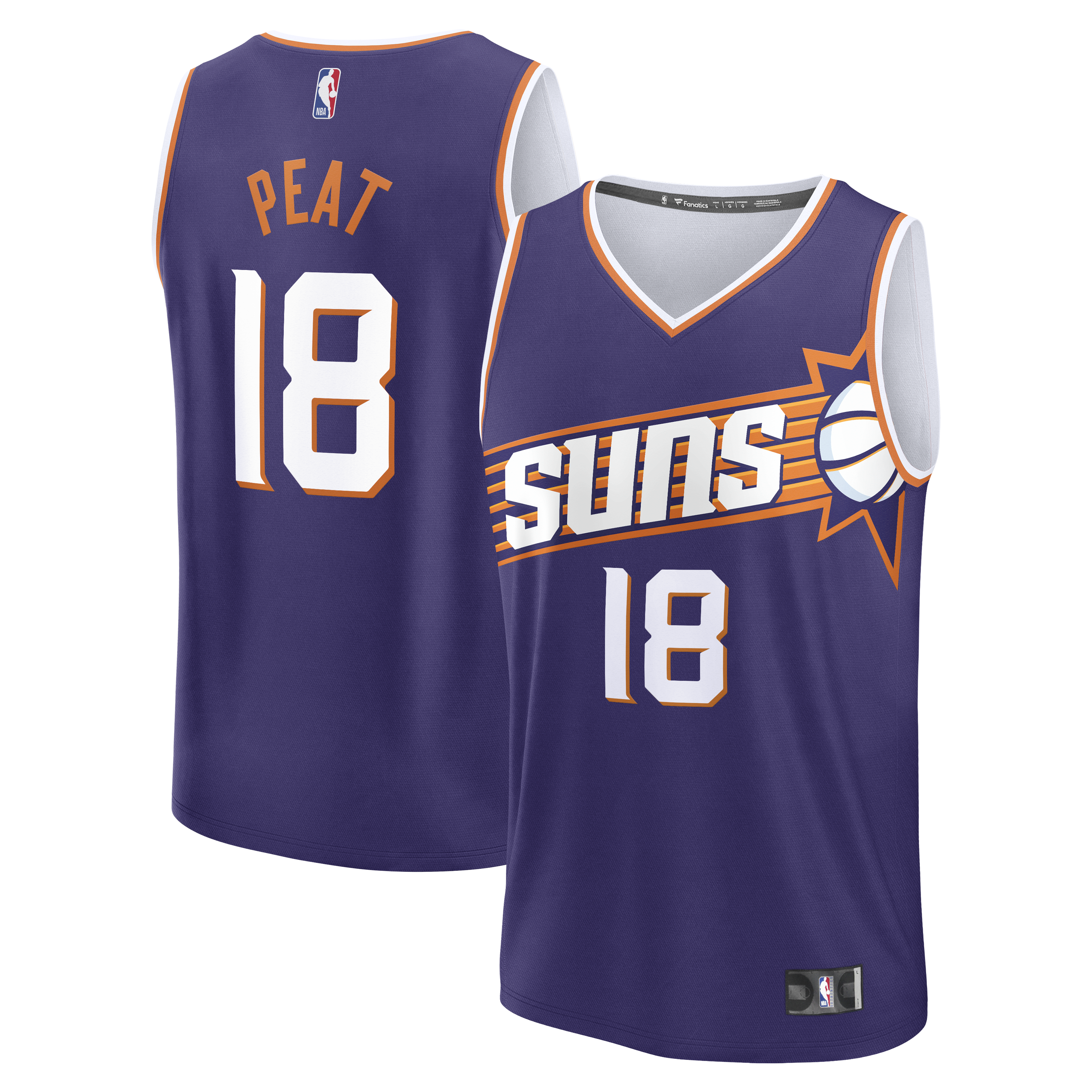Women's Phoenix Suns Purple Fast Break Edition Icon Basketball Jersey – Koa Peat