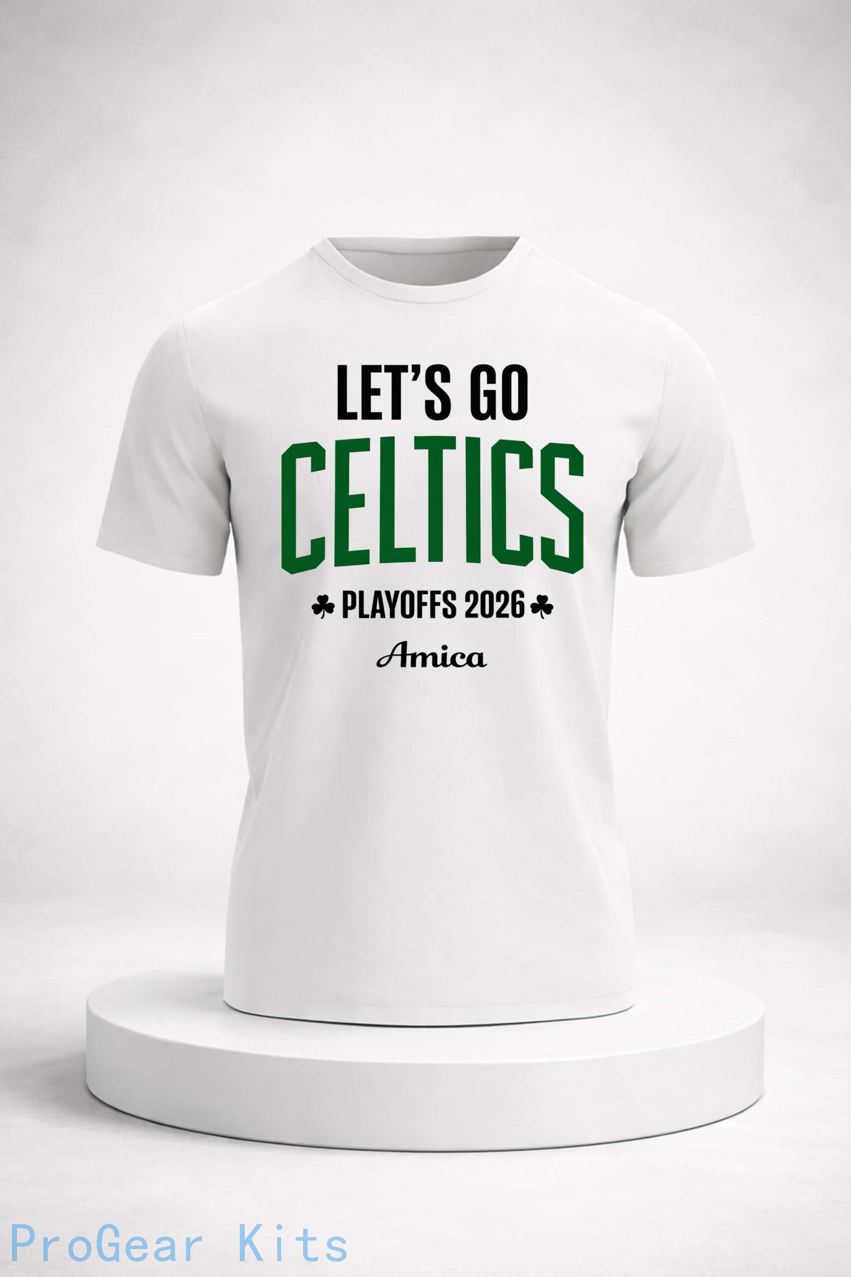 Men's NBA Playoffs Basketball Basketball Jersey – Celtic Let's Go Celtics