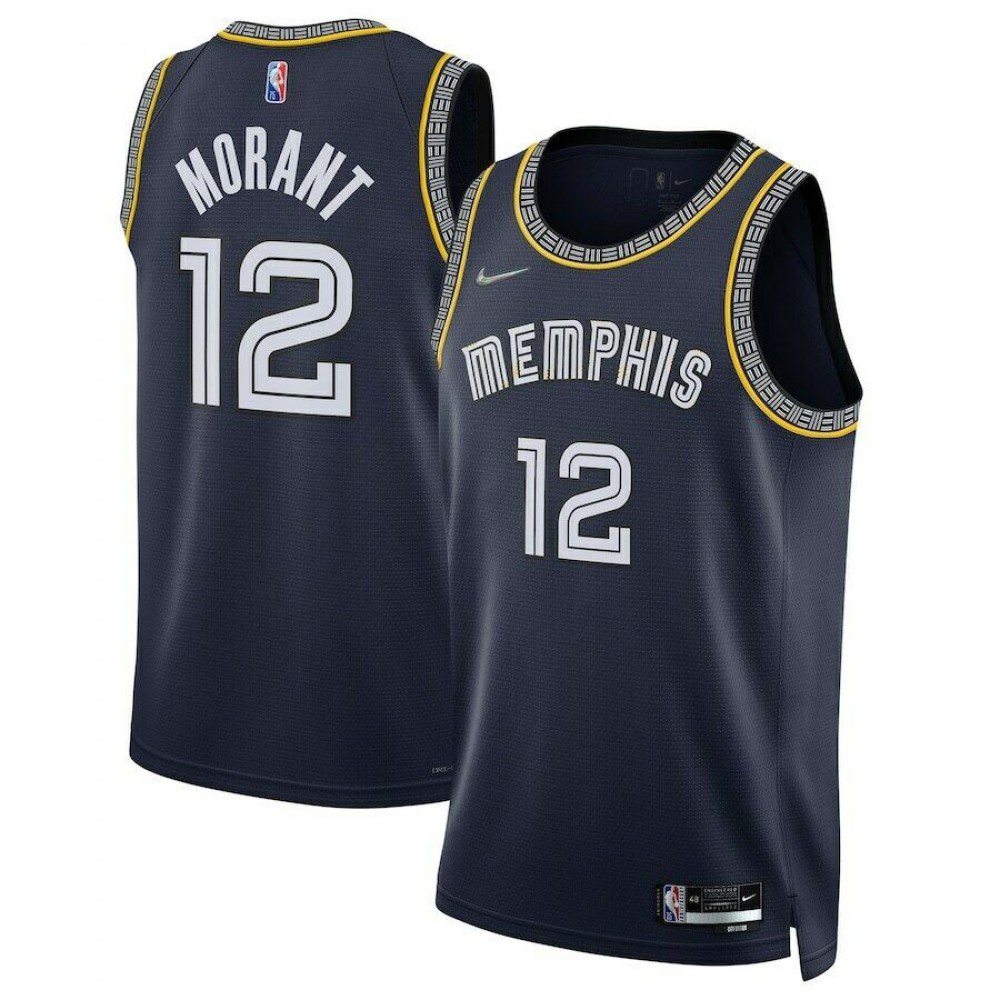Women's Memphis Grizzlies Navy Edition City Swingman Basketball Jersey – Ja Morant