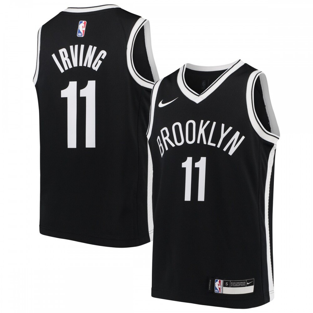 Women's Brooklyn Nets Black Edition Icon Swingman Basketball Jersey – Kyrie Irving