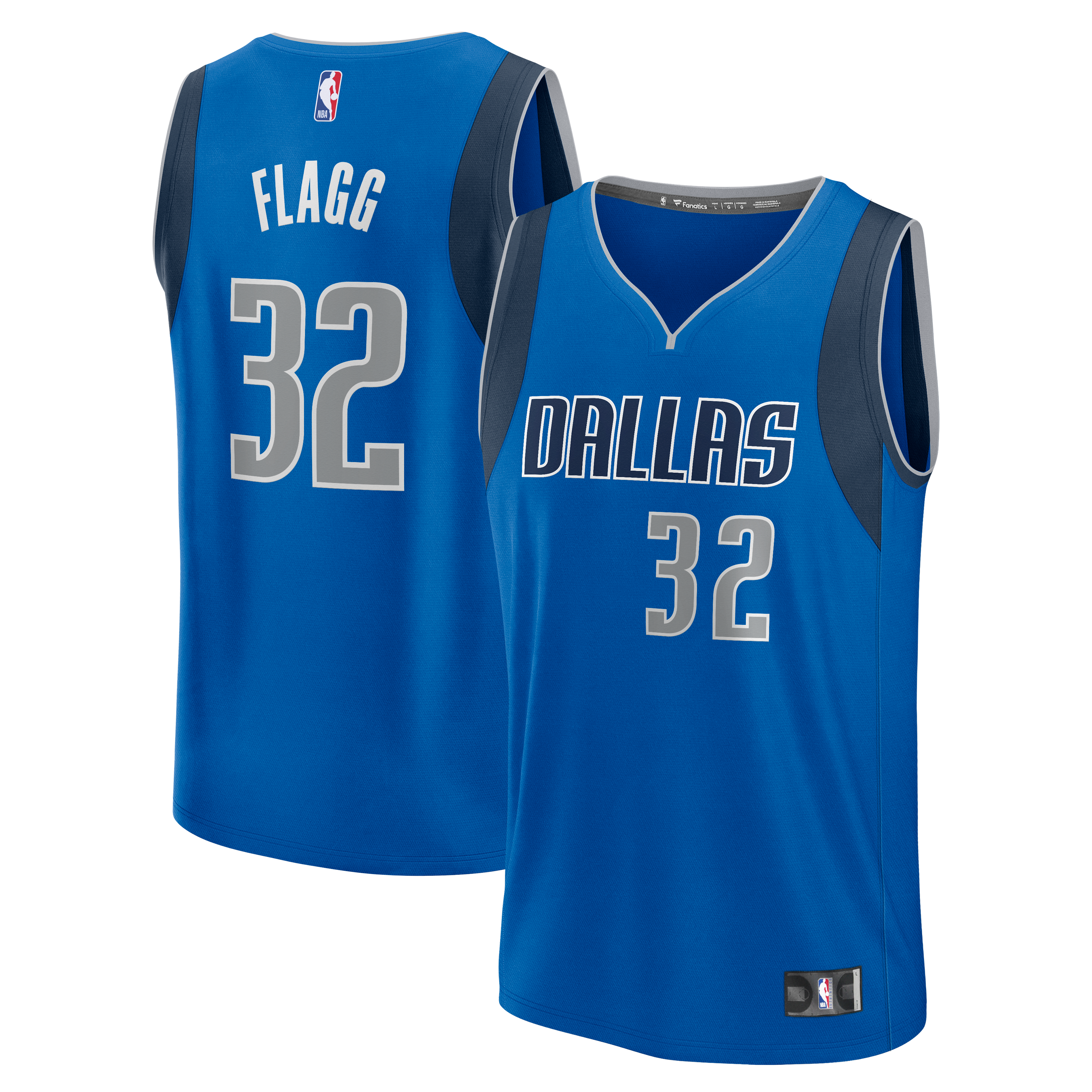 Men's Dallas Mavericks Blue Draft Icon Replica NBA First Round Pick Basketball Jersey – Cooper Flagg