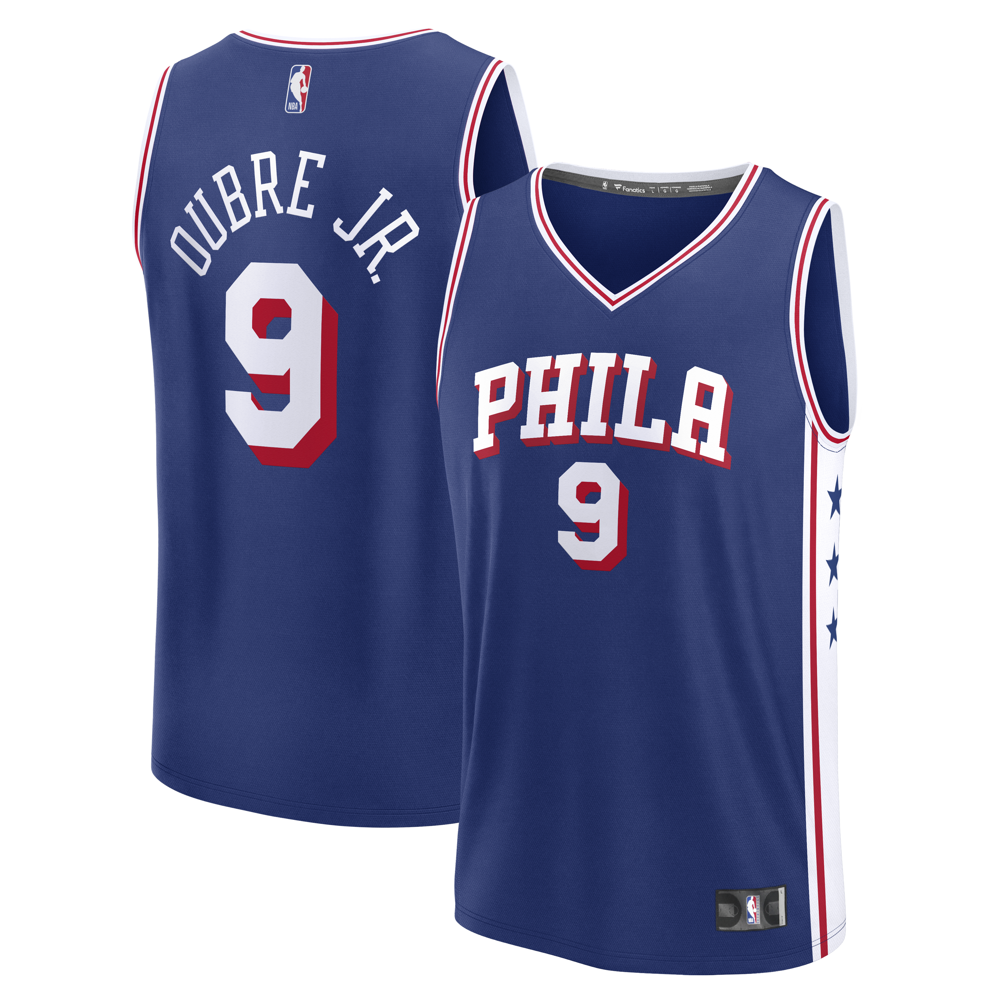 Women's Philadelphia 76ers Fast Break Edition Icon Kelly Oubre Jr Basketball Jersey