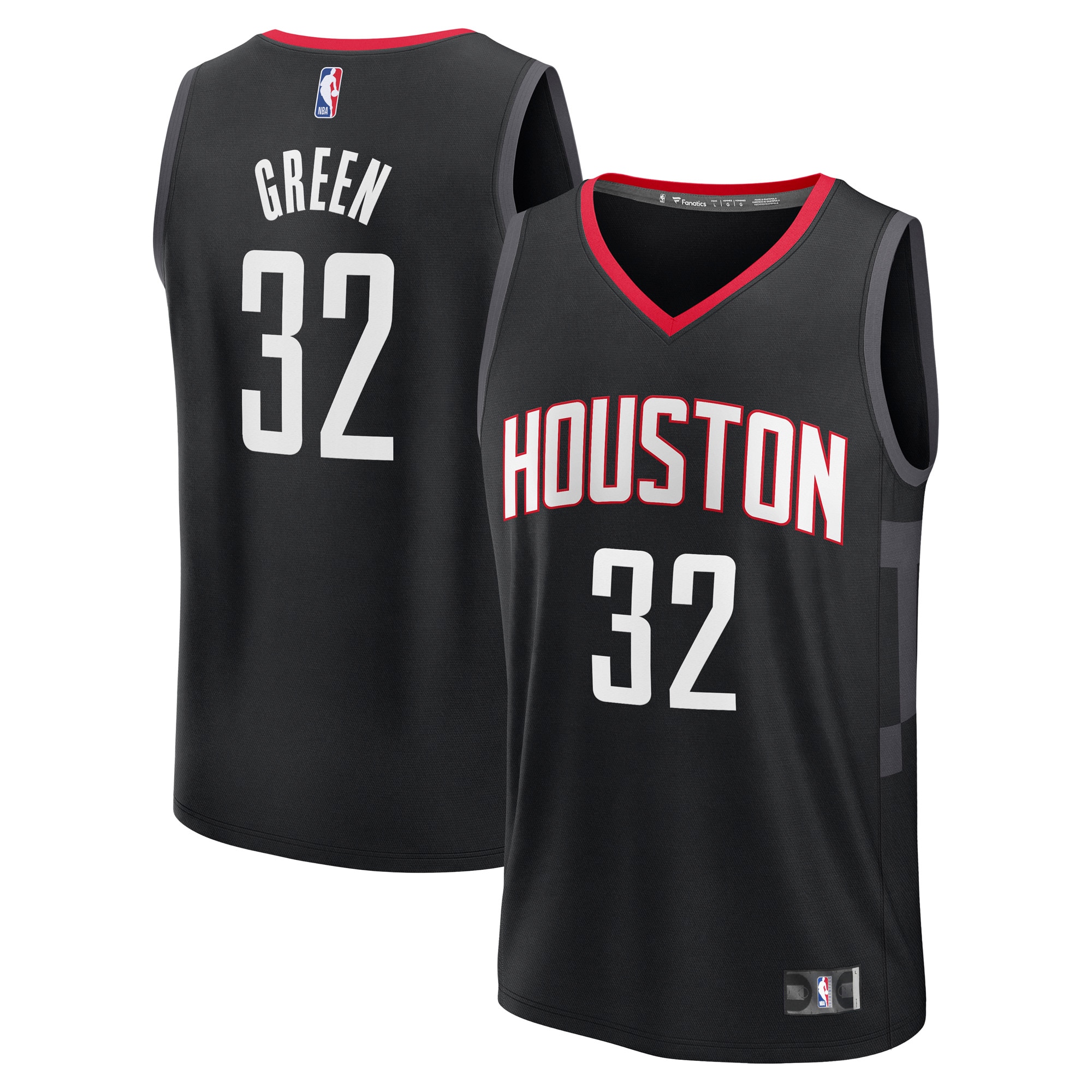 Youth Houston Rockets Fast Break Edition Statement Player Basketball Jersey – Jeff Green