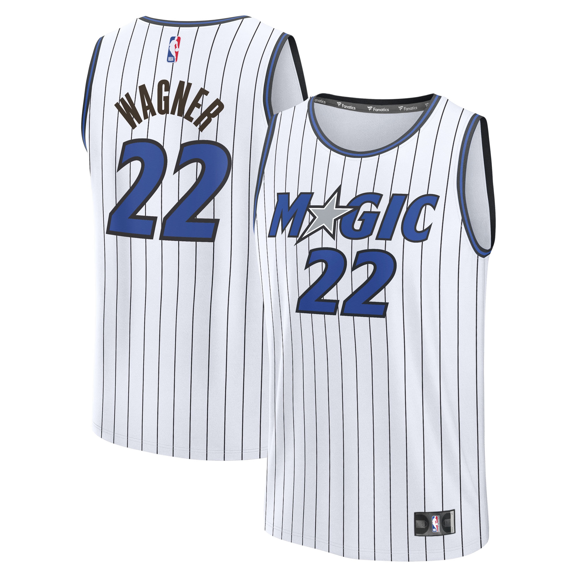 Women's Orlando Magic White Fast Break Association Edition Player Basketball Jersey – Franz Wagner