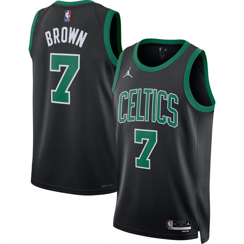 Men's Boston Celtics Edition Statement Swingman Basketball Jersey – Jaylen Brown