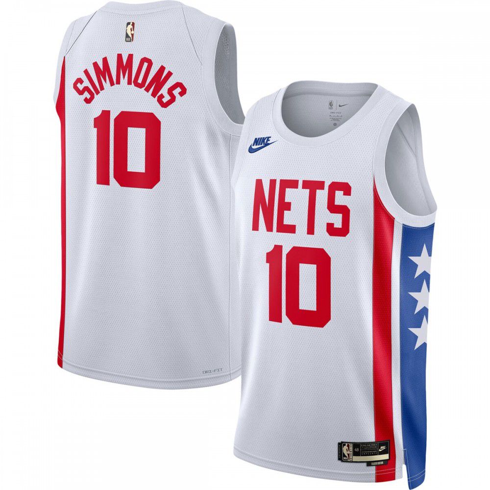 Women's Brooklyn Nets White Edition Classic Swingman Basketball Jersey – Ben Simmons
