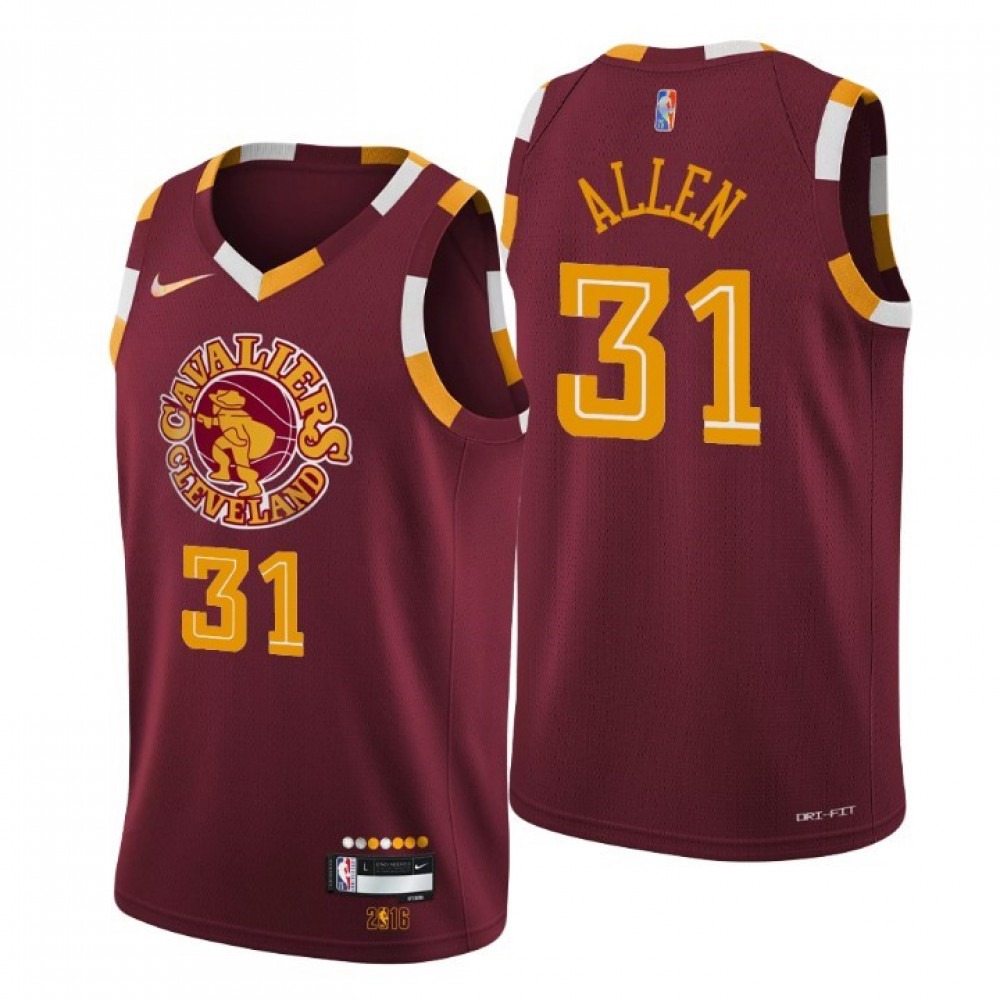 Youth Cleveland Cavaliers Wine Edition City Swingman Basketball Jersey – Jarrett Allen