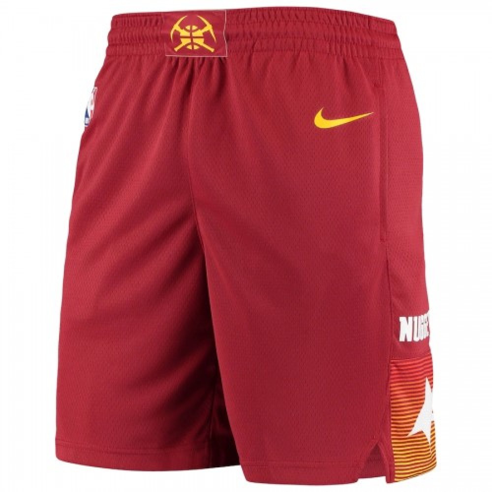 Youth Denver Nuggets Red Edition City Swingman Shorts