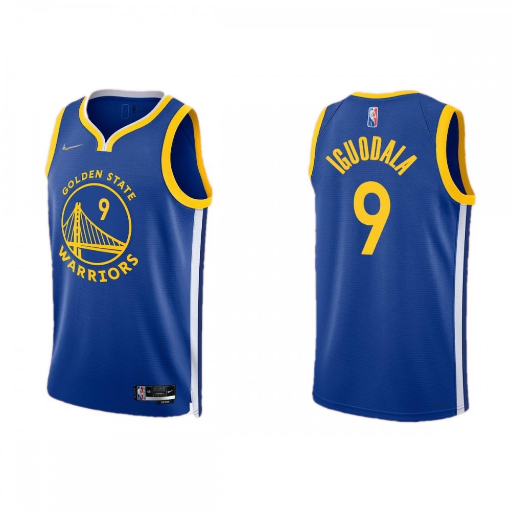 Men's Golden State Warriors Royal Edition Icon Swingman Basketball Jersey – Andre Iguodala