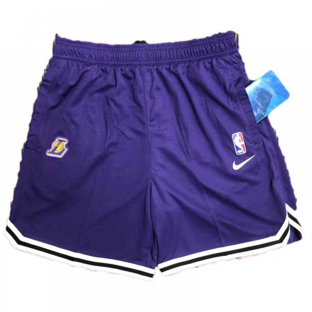 Men's Los Angeles Lakers Purple Training Shorts