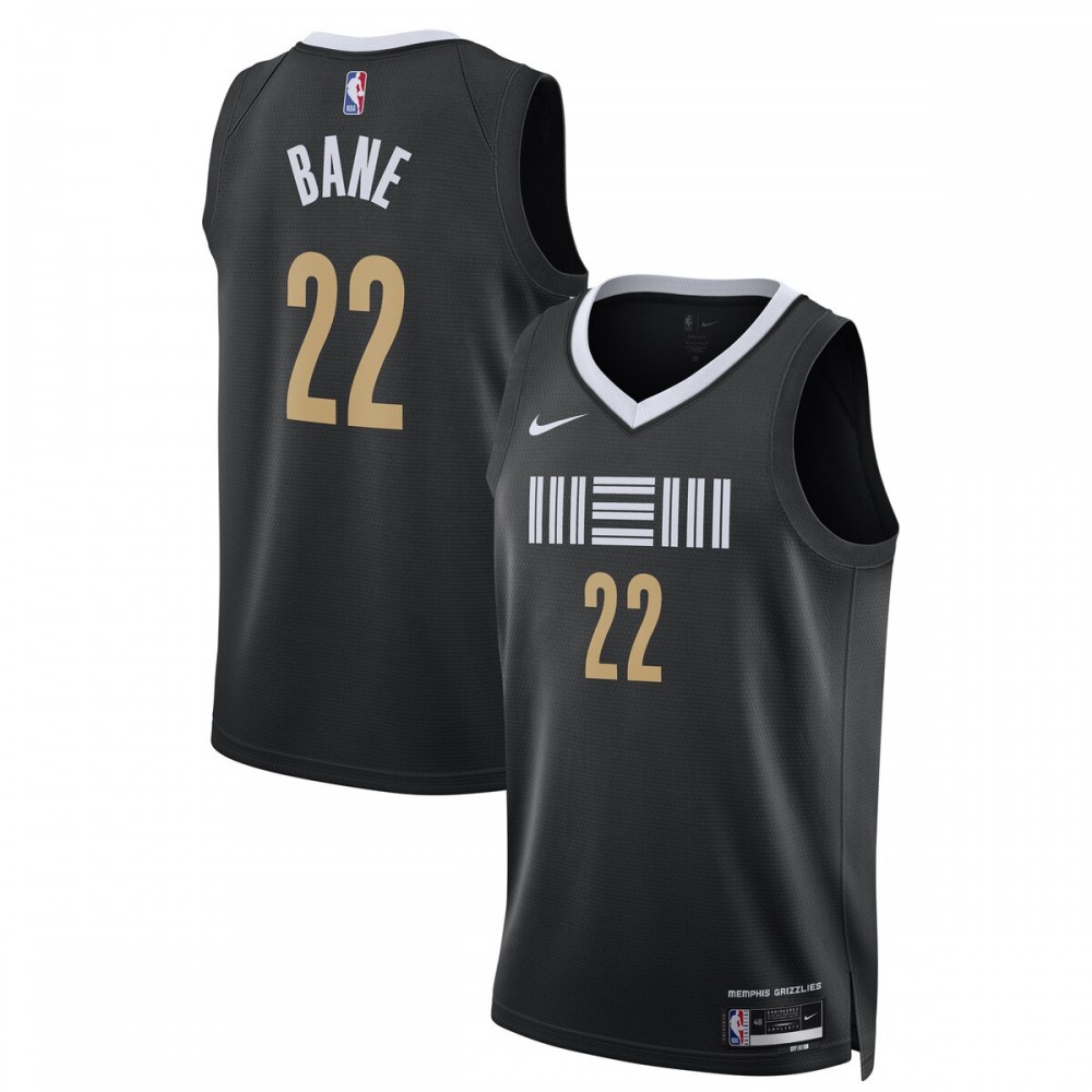 Men's Memphis Grizzlies Black Edition City Swingman Basketball Jersey – Desmond Bane