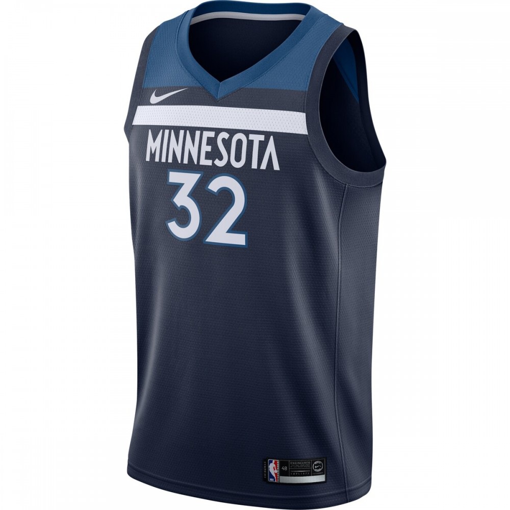Men's Minnesota Timberwolves Navy Edition Icon Swingman Basketball Jersey – Karl-Anthony Towns