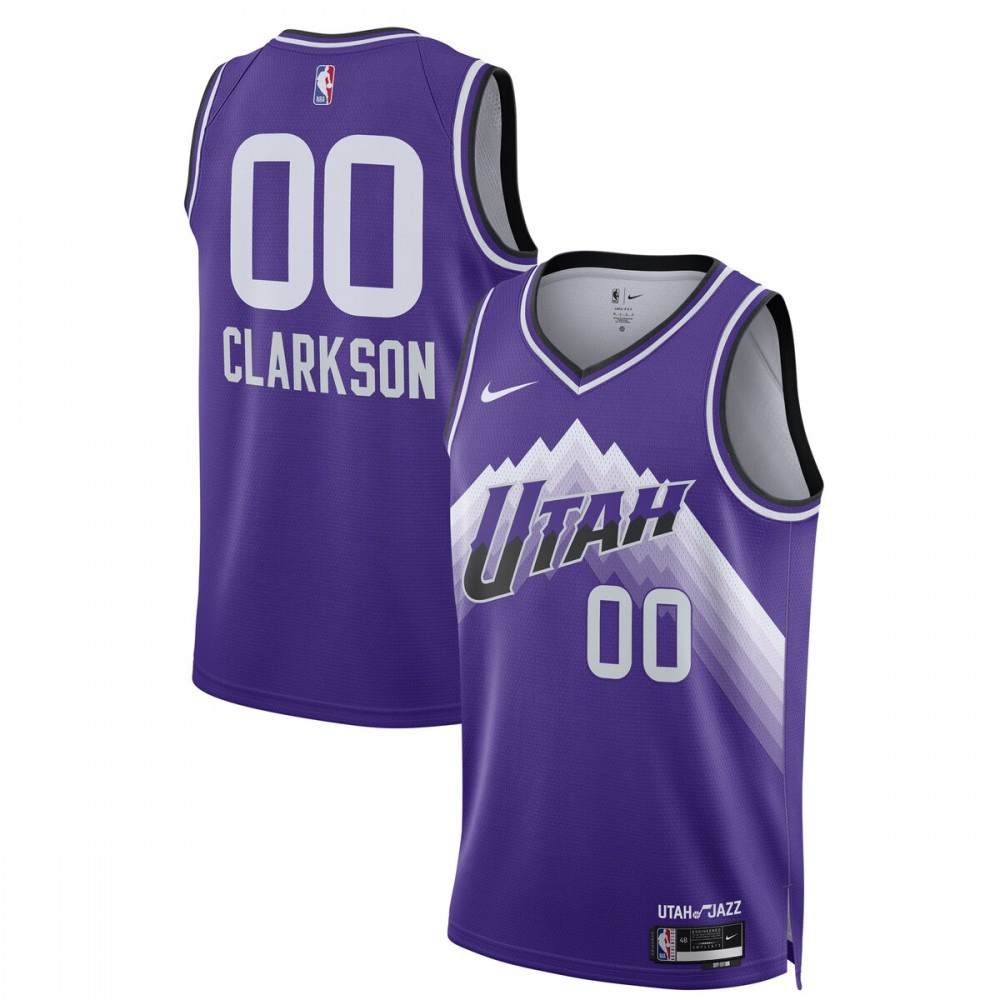 Men's Utah Jazz Purple Edition City Swingman Basketball Jersey – Jordan Clarkson