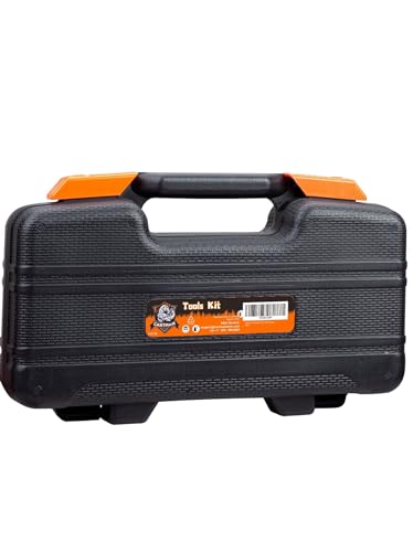 CARTMAN 39-Piece Household Tool Set, Orange Hand Kit With Storage Case