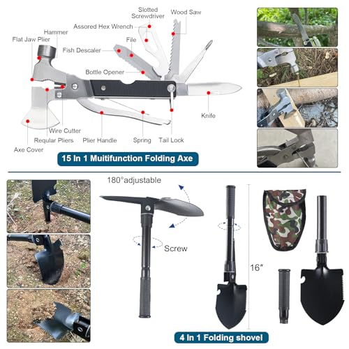 254 in 1 Survival Kit, First Aid Kit for Men