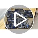 Prostormer 259-Piece Tool Kit, General Household Hand Tool Set, Blue