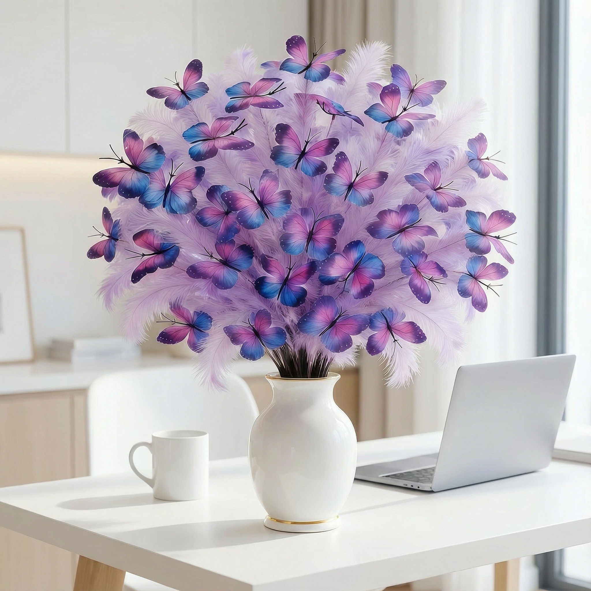 Butterfly Reed Artificial Flowers