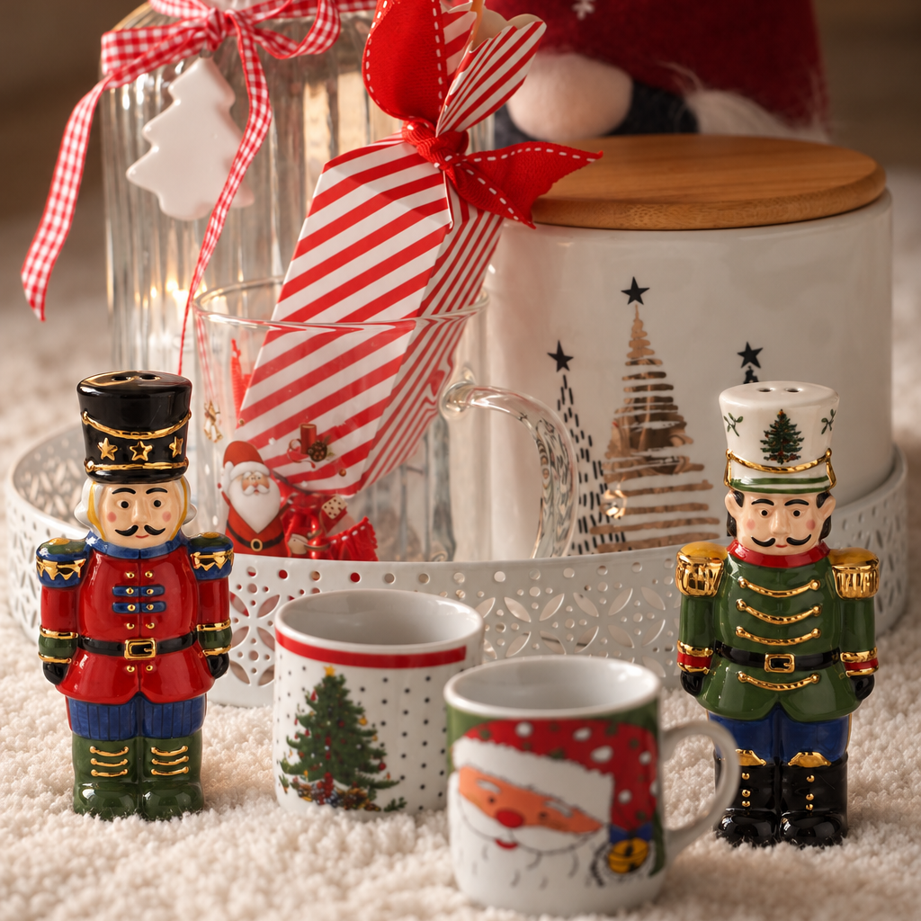 Nutcracker-Shaped Salt & Pepper Shakers