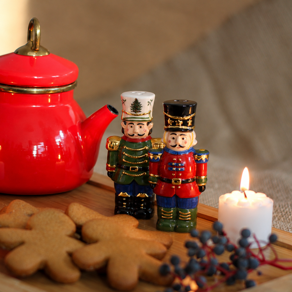 Nutcracker-Shaped Salt & Pepper Shakers