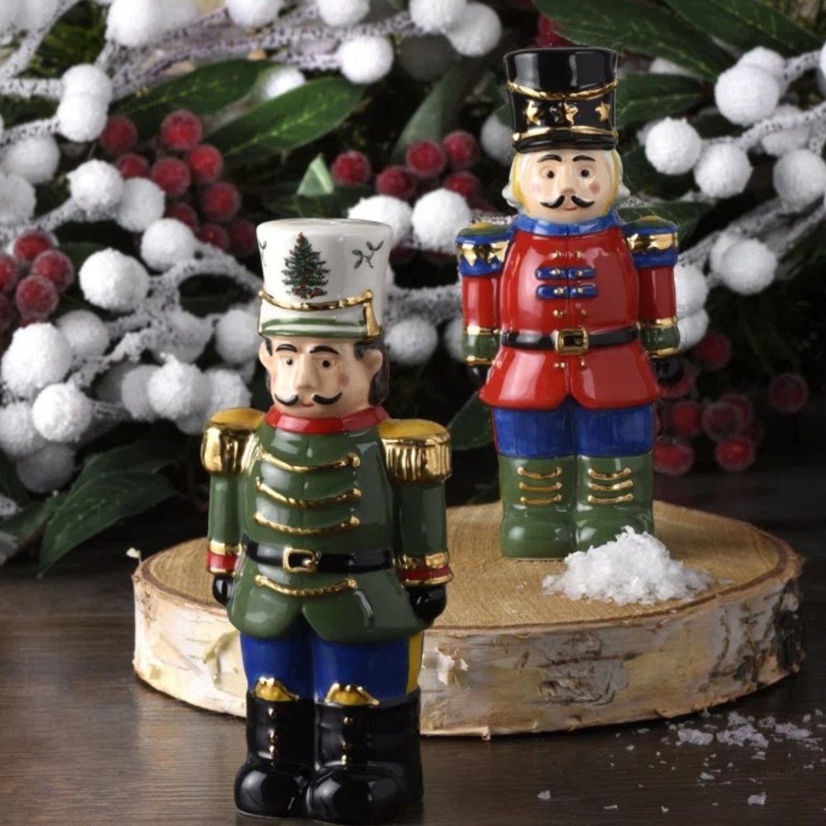 Nutcracker-Shaped Salt & Pepper Shakers