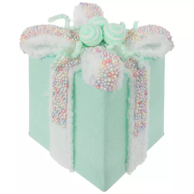 Glitter Gift Box Decor