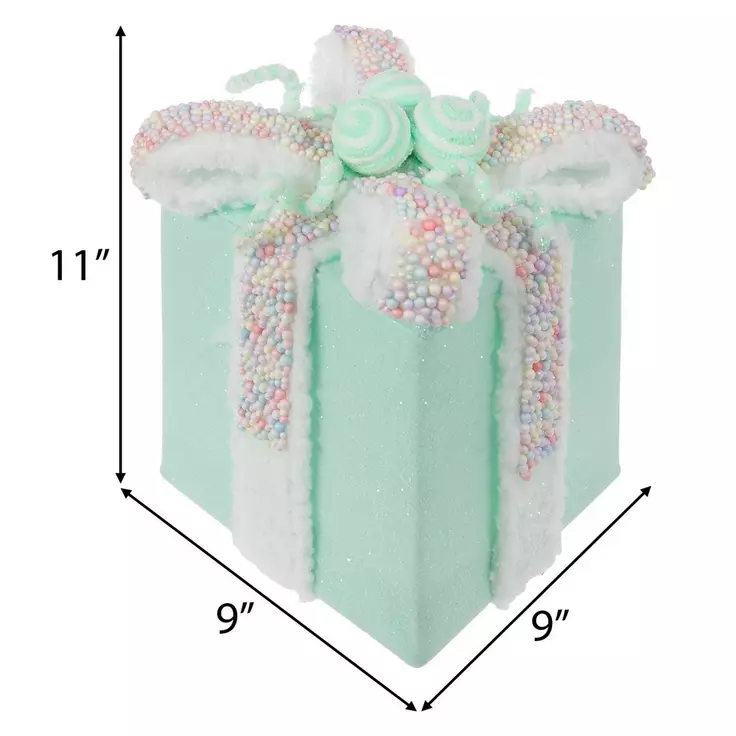 Glitter Gift Box Decor