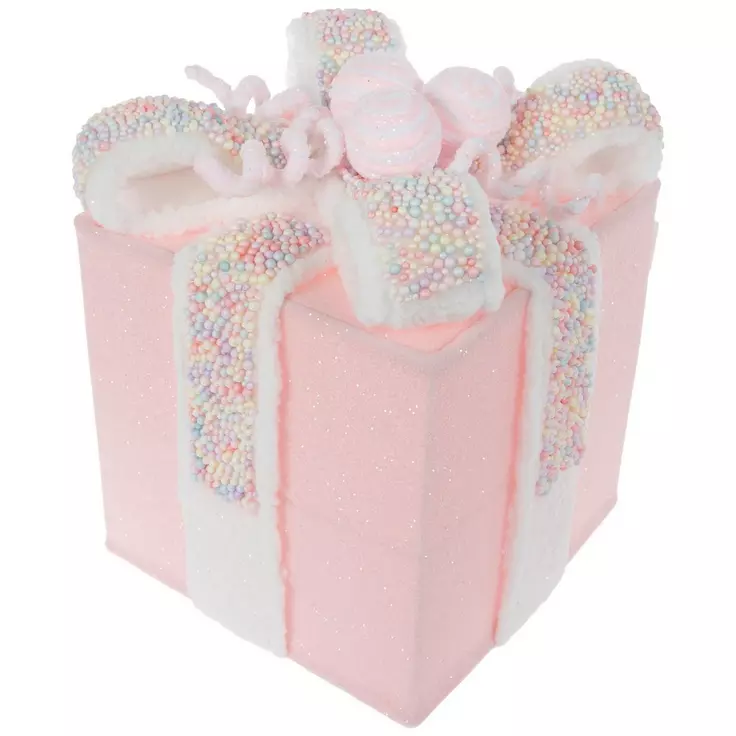 Glitter Gift Box Decor