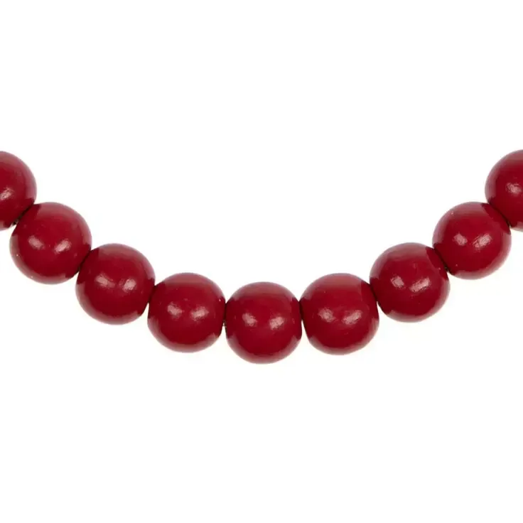 Beaded Wood Garland