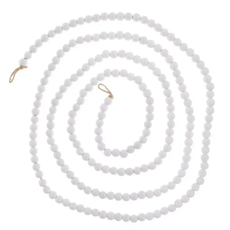 Beaded Wood Garland