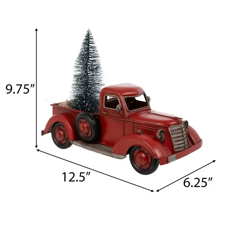 Vintage Christmas Tree Truck