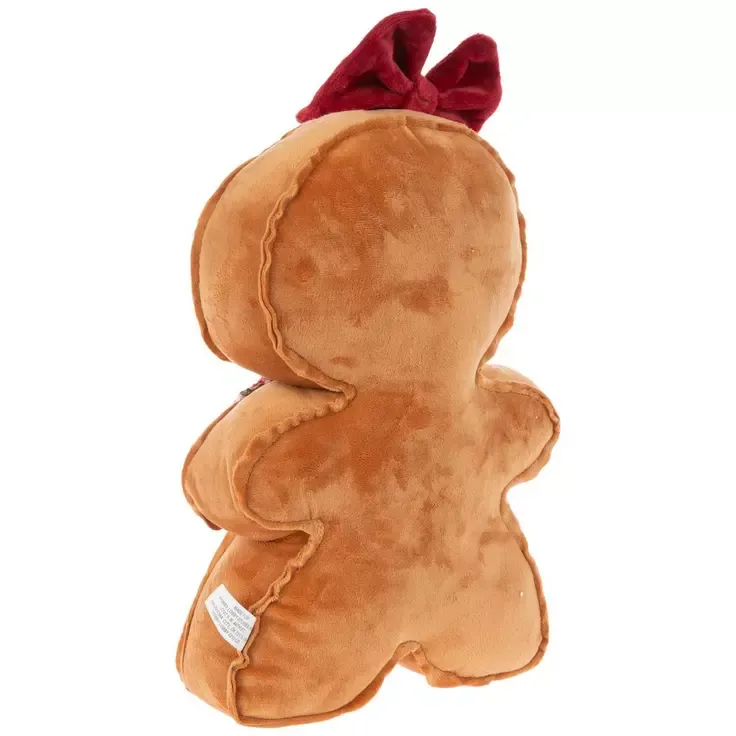 Gingerbread Wearing Bow Plush