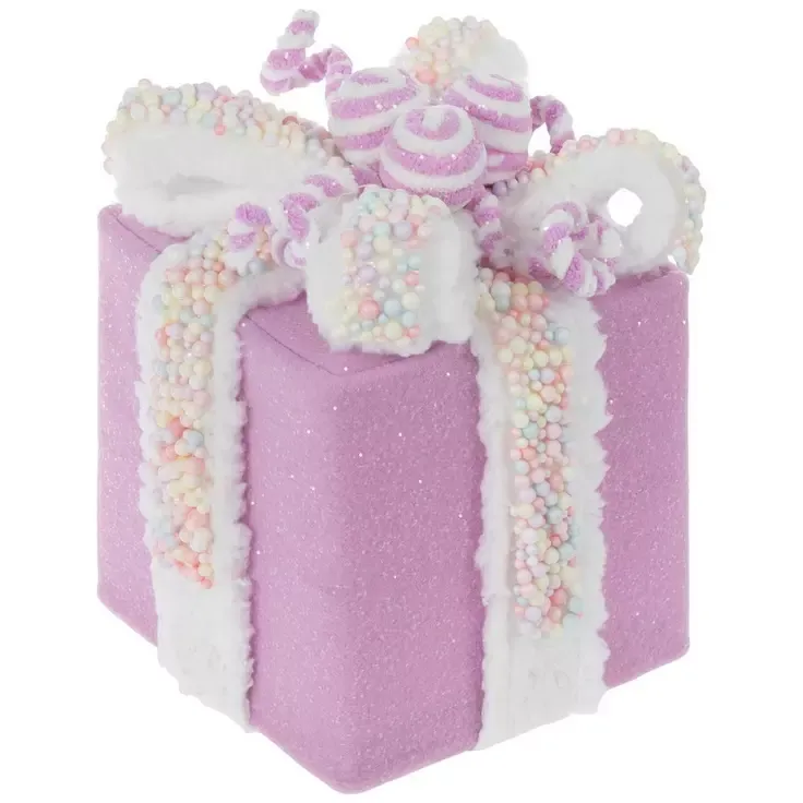 Glitter Gift Box Decor