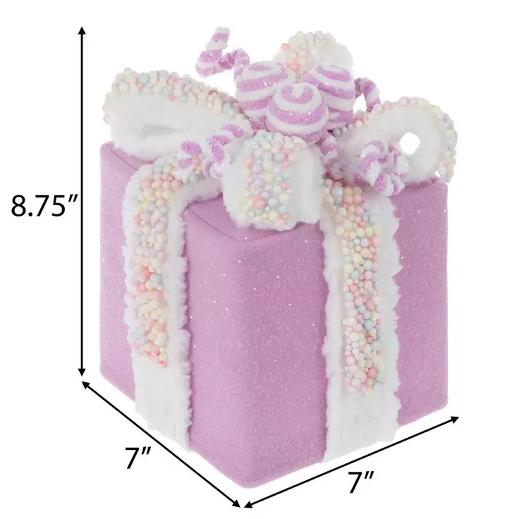 Glitter Gift Box Decor