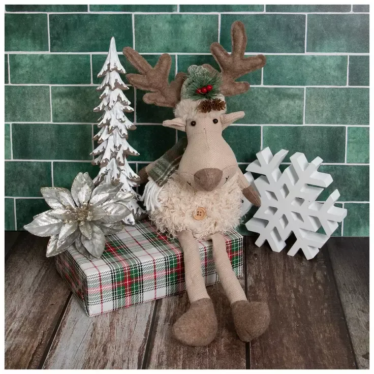 Plush Moose Shelf Sitter