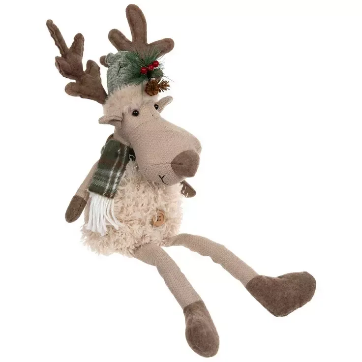 Plush Moose Shelf Sitter