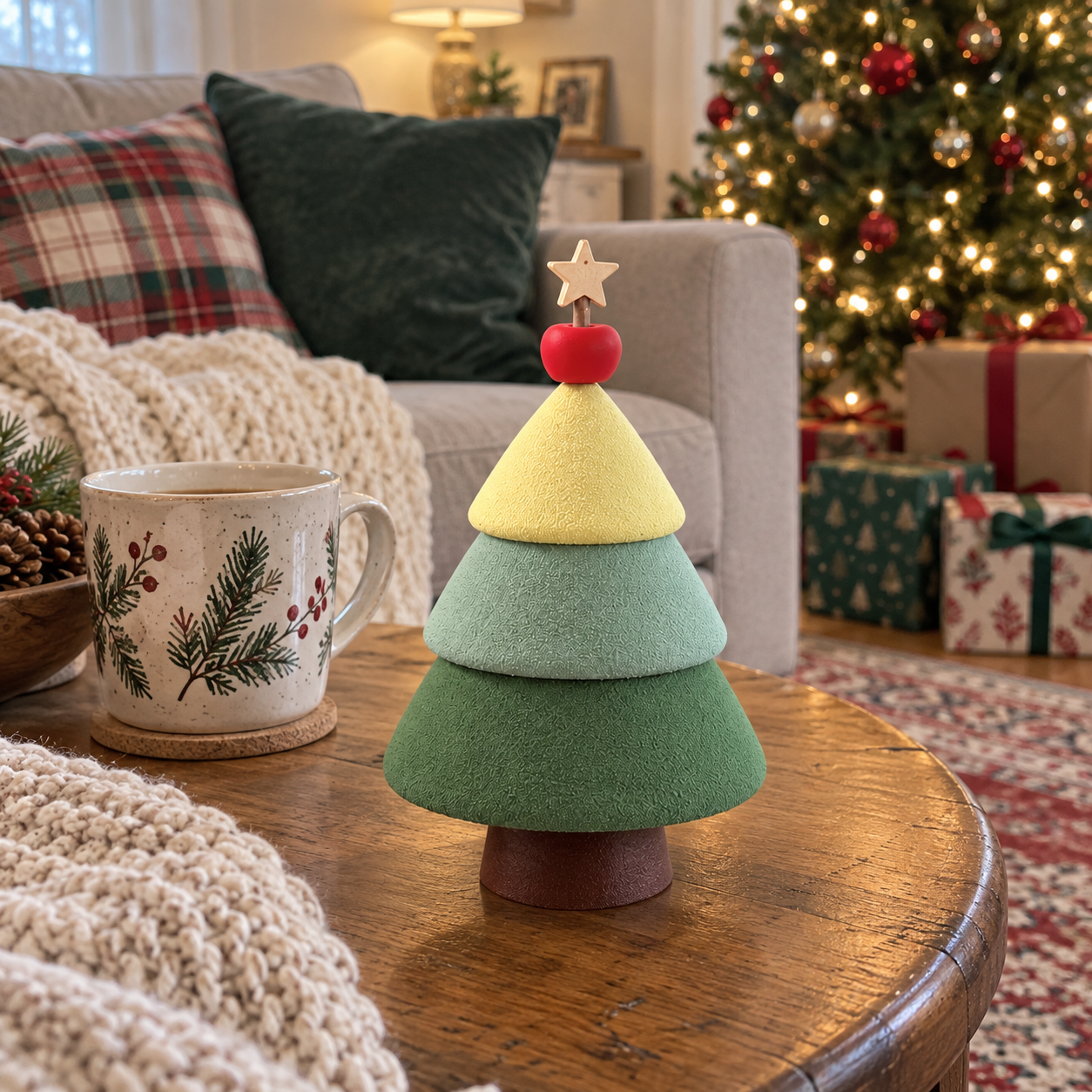 Christmas Tree Jewelry Box Decor