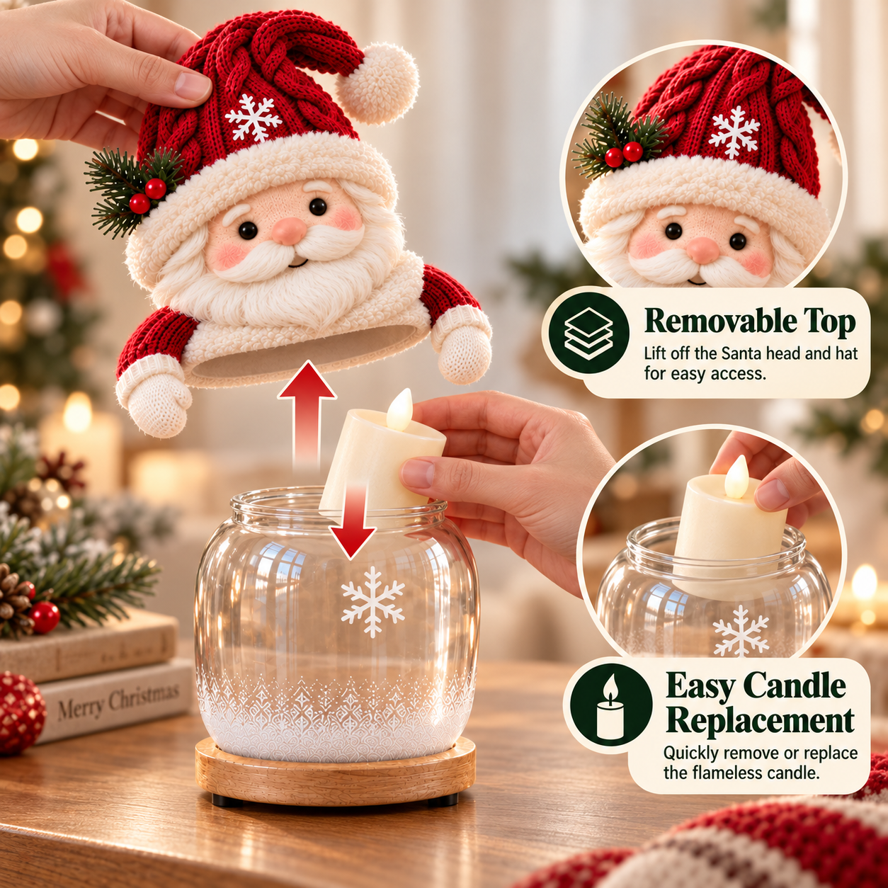 Cozy Glow Christmas Lantern