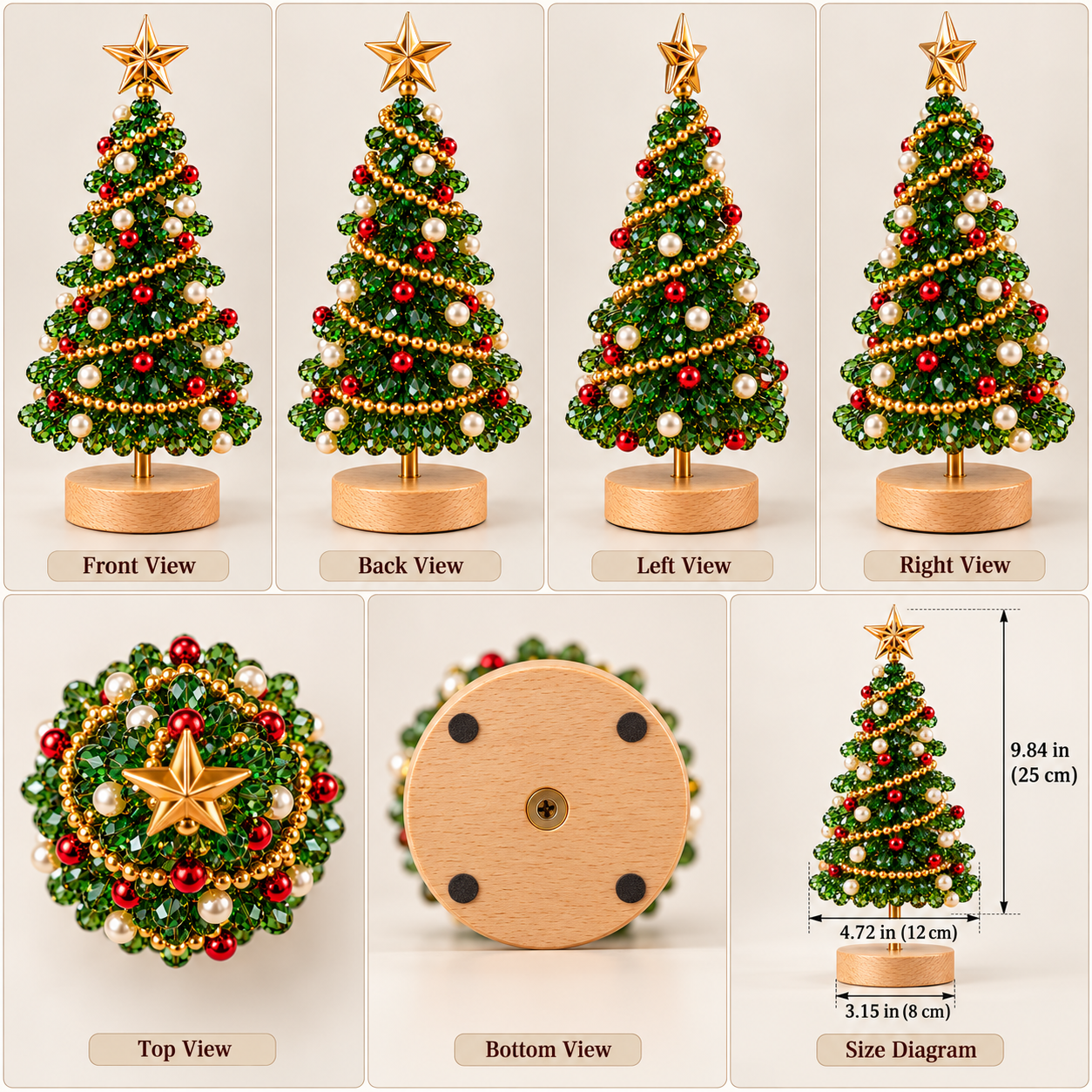 DIY Beaded Christmas Tree Kit