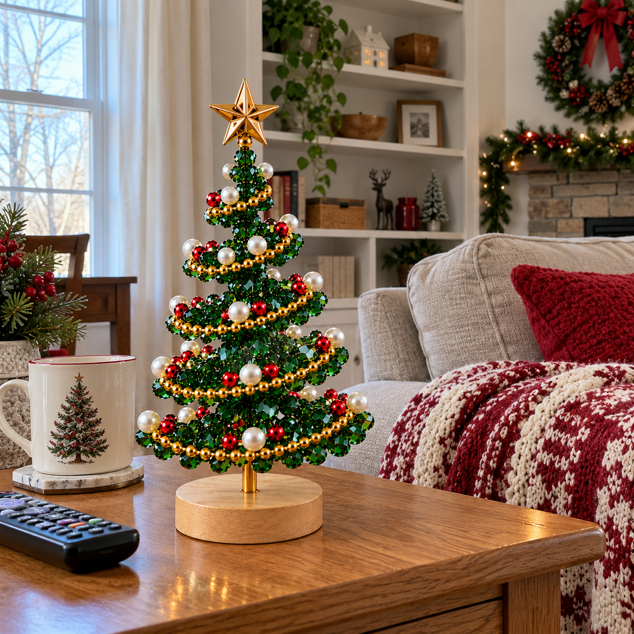 DIY Beaded Christmas Tree Kit