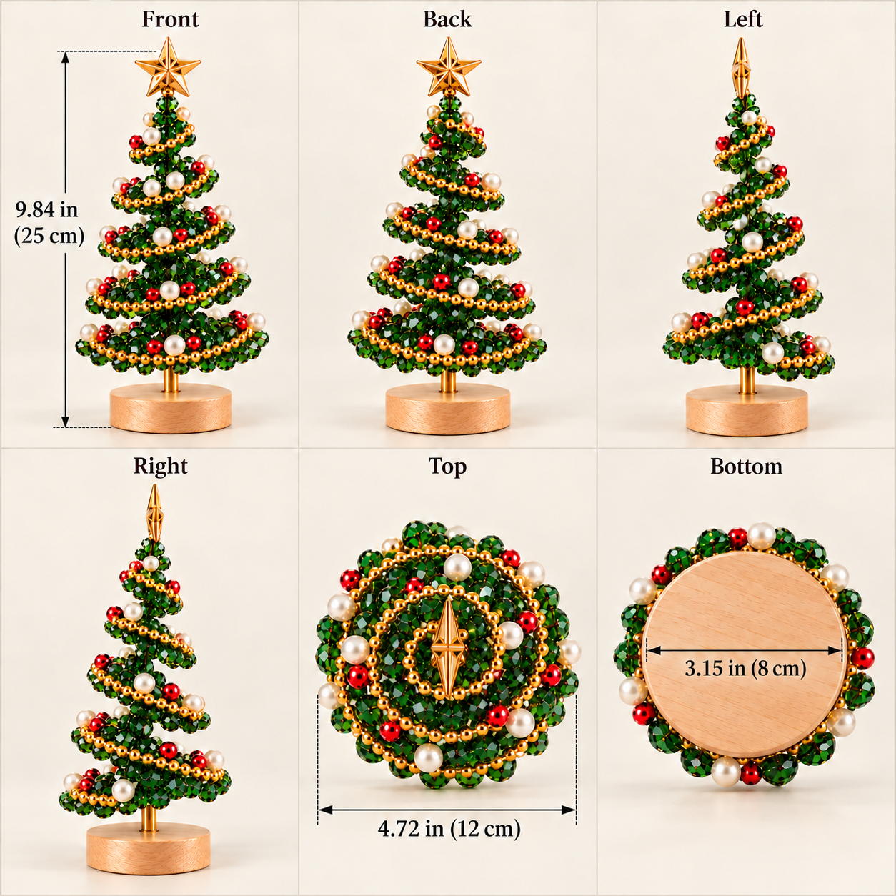 DIY Beaded Christmas Tree Kit
