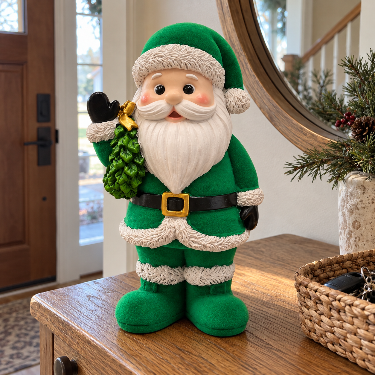 Christmas Santa Claus Figurine Set