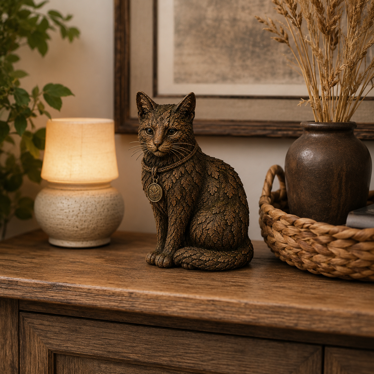 Vintage Botanical Animal Sculpture Collection
